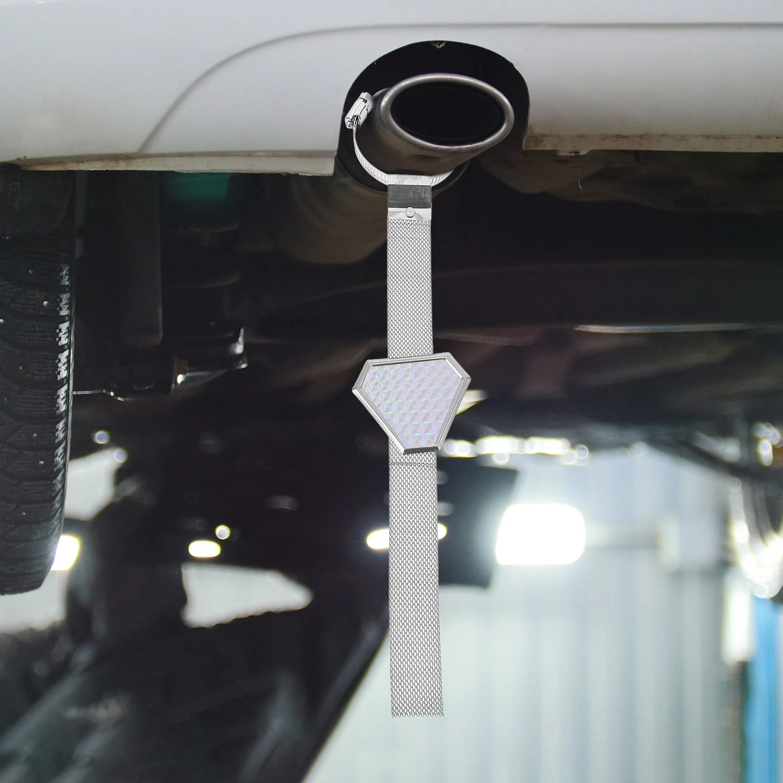 

Automotive Anti-Static Reflective Triangle Strip Earth Belt Car Electrostatic Discharge Grounding Safety Adapter Vehicle Warning