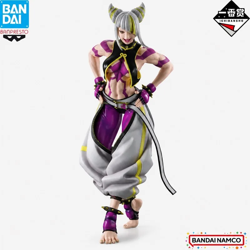 

In Stock Bandai Original Ichiban Kuji Street Fighter Juri Action Figure Model Doll Brand New Boxed Anime Characters Toys Model