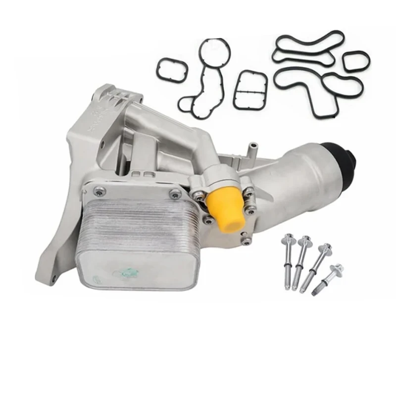 

Aluminium Engine Oil Cooler Filter Housing 11428586673 11428596283 For Bmw X3 X4 X5 630i 730li 420i 430i 320i 330i 220i 225i