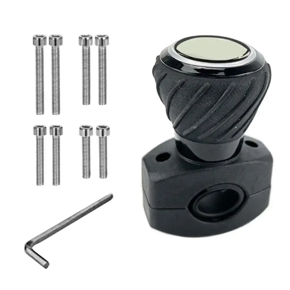 Compact Steering Handle Electric Steering Wheel Knob Improving Control On Terrain Easy Installation Enhanced Maneuverability