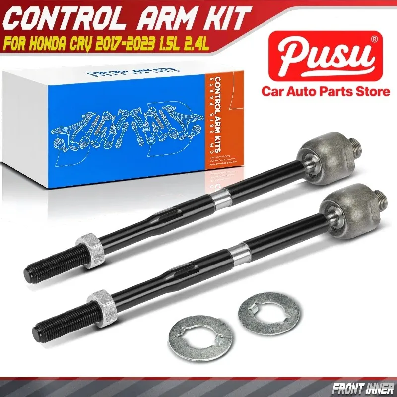 

PUSU 2PC Front Left & Right Inner Side Steering Tie Rod End for Honda CRV 2017-2023 EV801486, TI59470XL, TA6486, 53610-TLA-A51