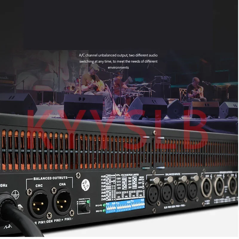 FP10000Q FP14000Q 4x1350W 2x2350W Power Amplifier 4 Channel  Line Array Sound System Audio Professional Disco Dj Power Amplifier