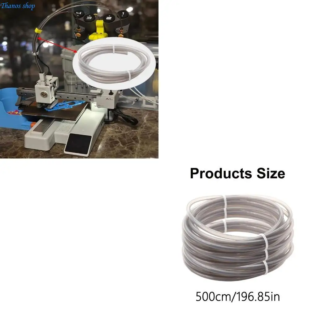 

2,5mmidx4mmd PTFE Tube для P1P/P1S Direct Drive Extruder Printer PTFE TUBE TEFLONTO TIPE BOWDE