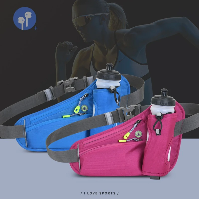 adjustable-running-waist-belt-with-water-bottle-holder-lightweight-reflective-phone-pouch-for-hiking-outdoor-versatile-gym