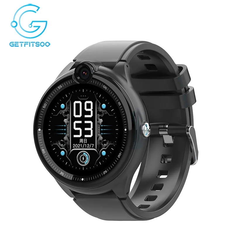 Getfitsoo 4G Smart Watch Children GPS WiFi Position Anti Lost Tracker Kids Smartwatch Video Call Camera Class Mode Phone Watch