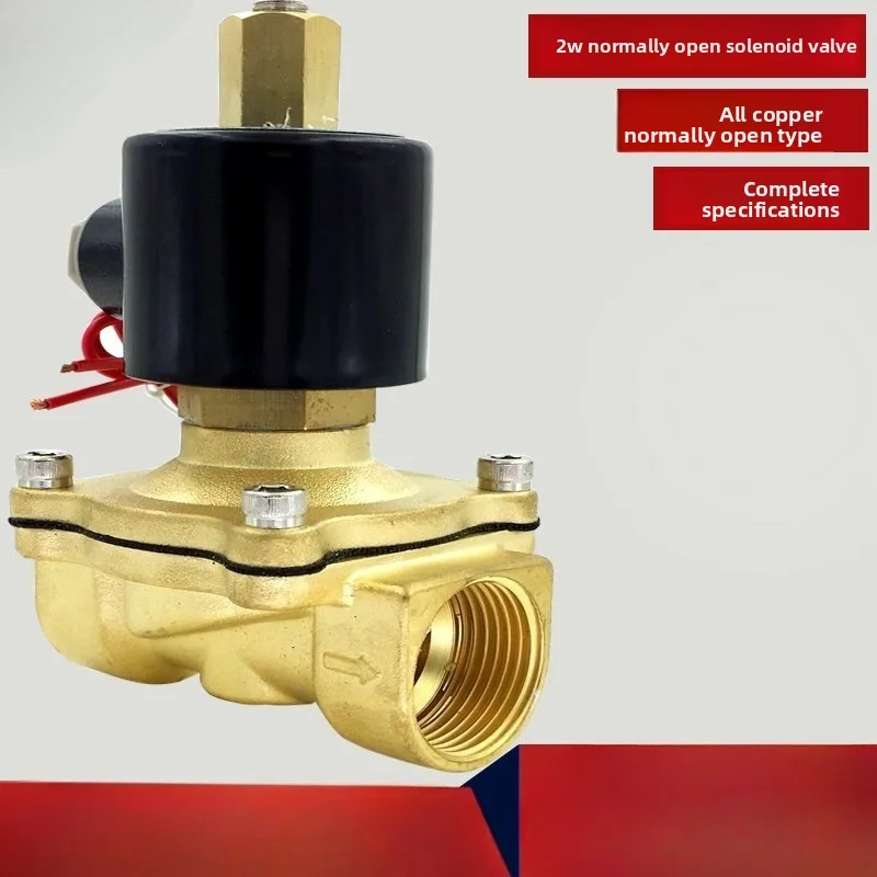 All Copper Normally Open Solenoid Valve Water Valve Air Valve 2 Minutes 3 Minutes