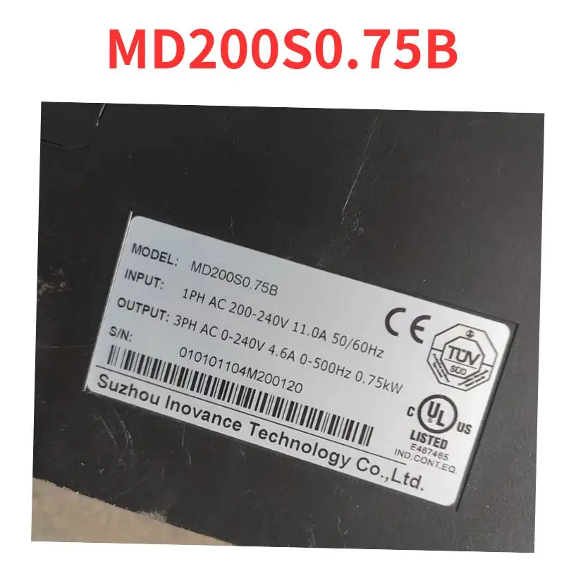 

90% new MD200S0.75B frequency converter tested OK