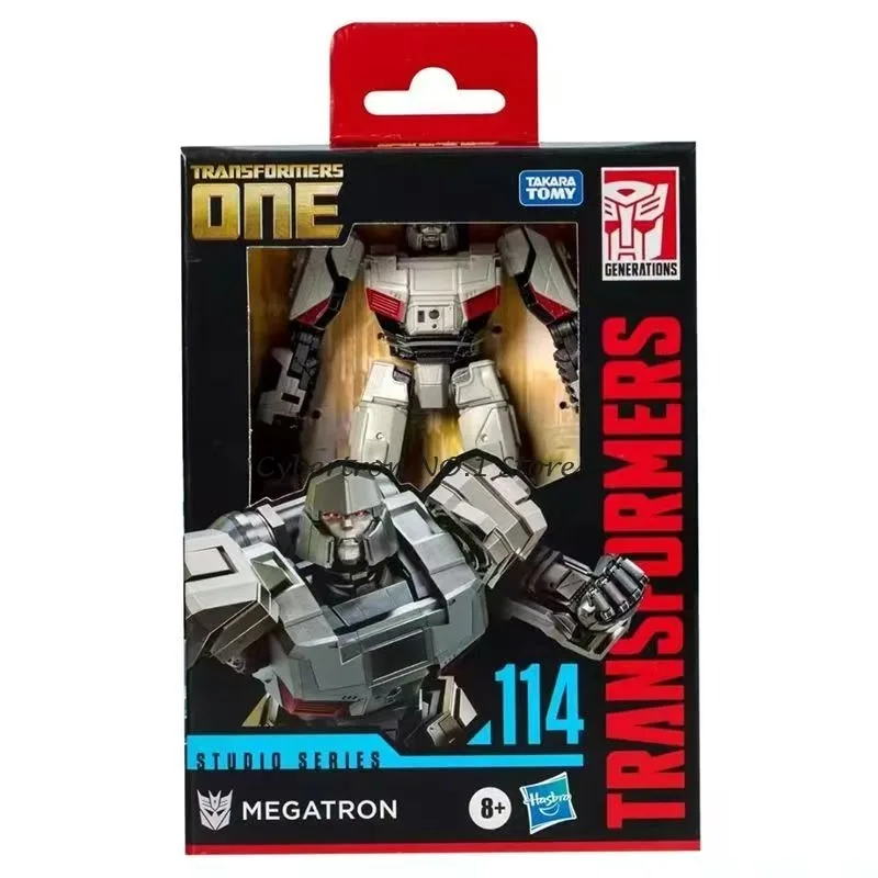 Juguetes Transformers, Robots Deformables de Anime, SS-114 Deluxe Megatron One, Serie Movie Studio, Figuras de Acción Coleccionables, Modelo de Regalo