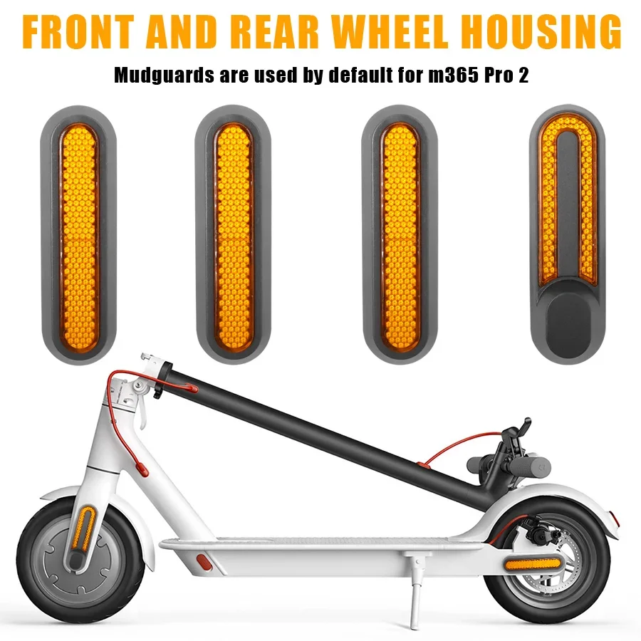 Electric Scooter Parts for Xiaomi M365 Pro Mudguard Rear Fender Taillight Dashboard Thumb Throttle Kickstand Foot Support Stand