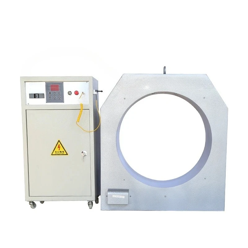 Pure copper bearing inner sleeve induction coil, quick loading and unloading rolls