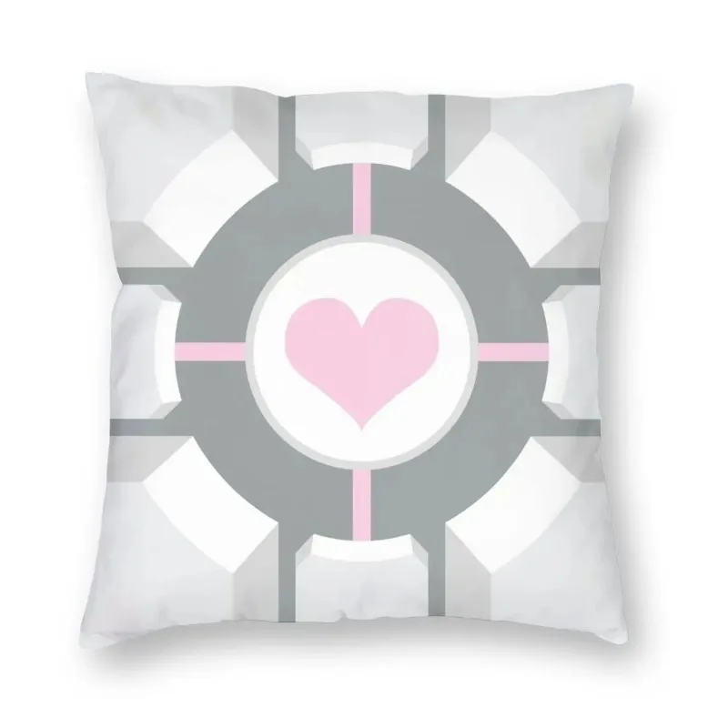 Companion Cube Terraria Square Pillowcase Polyester  Creative Zip Decorative Home Cushion Cover 45x45