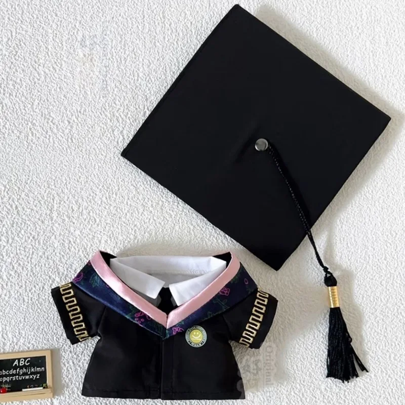 10/20cm Cotton Doll Clothes College Graduation Season Six Science Bachelor'S Clothing Set No Doll souvenir