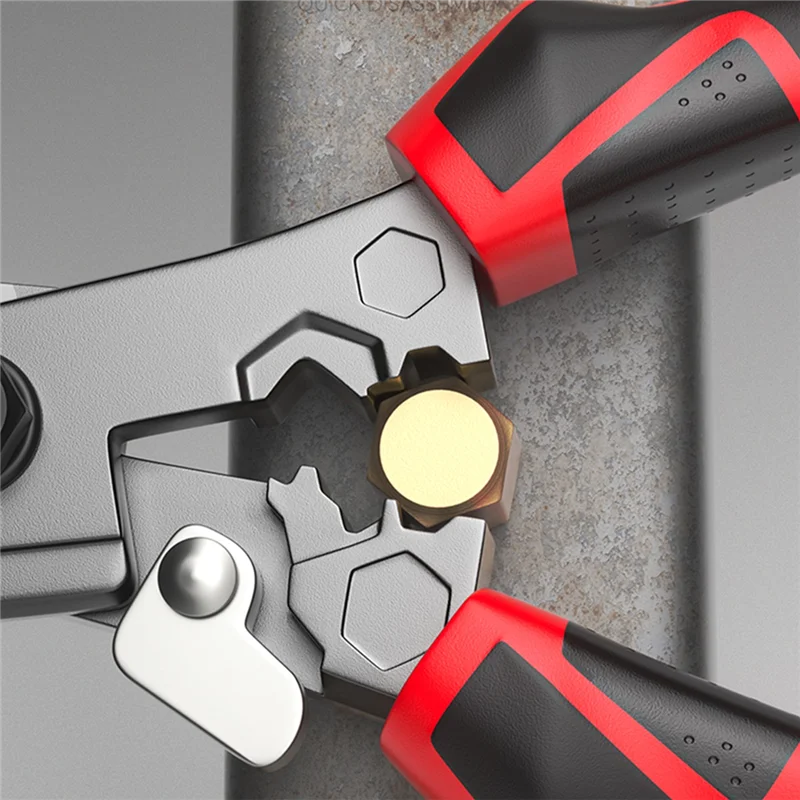 【RECOMENDAR】كابل لأداة قطع الصفائح المعدنية، مقص كهربائي متعدد الوظائف، أداة قطع الأسلاك مع مفتاح ربط فو #5