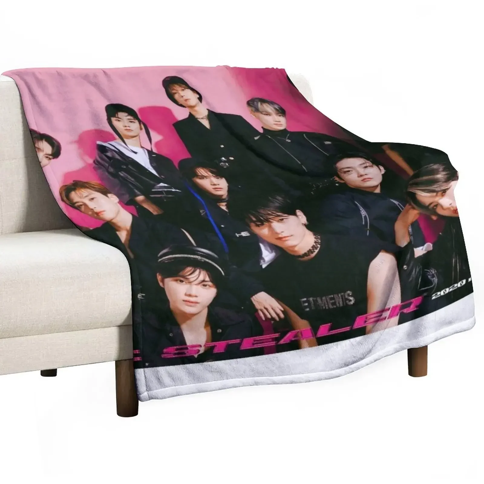 

the boyz Throw Blanket Plush cosplay anime Blankets