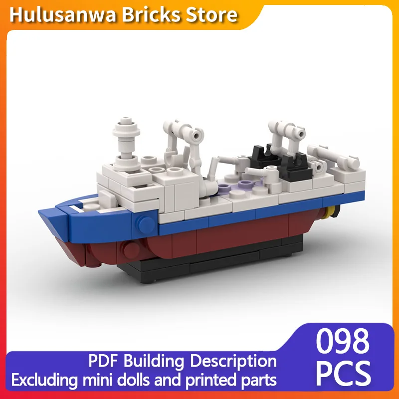 

Модель траходной лодки Северного моря MOC, строительные кирпичи, военное оборудование, модульные технологии, подарки, праздник, сборка, детские игрушки, костюм