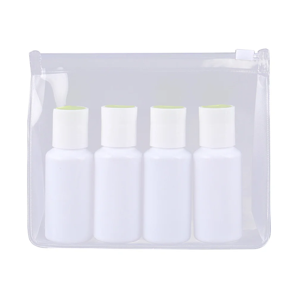 10Pcs Transparent Bag Multi-Use Portable Makeup Pouch for Skincare Products Jewelry Passport Outdoor Travel Essential