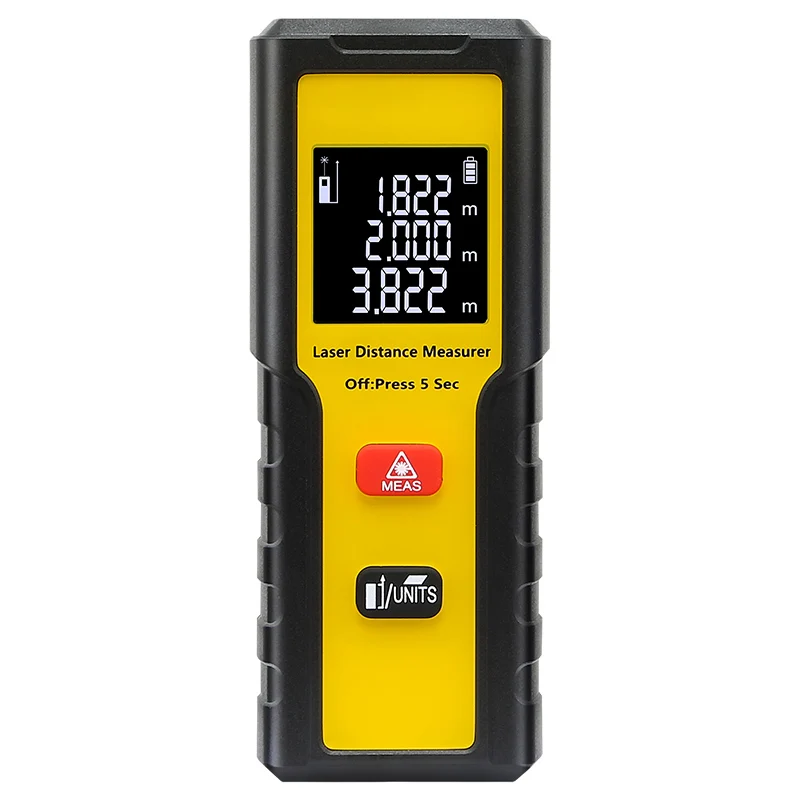 الليزر Rangefinder شريط القياس الرقمي 20 متر/40 متر/60 متر عالية الدقة الليزر مقياس مسافات أدوات الروليت الرقمية الصغيرة المدى مكتشف