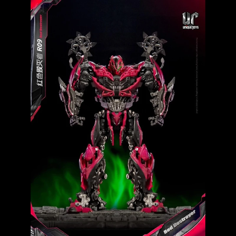 UniqueToys التحول UT R09 UTR09 بويسون بايت الأحمر المدمرة ستينغر الفيلم الطبعة عمل نموذج لجسم الهدايا