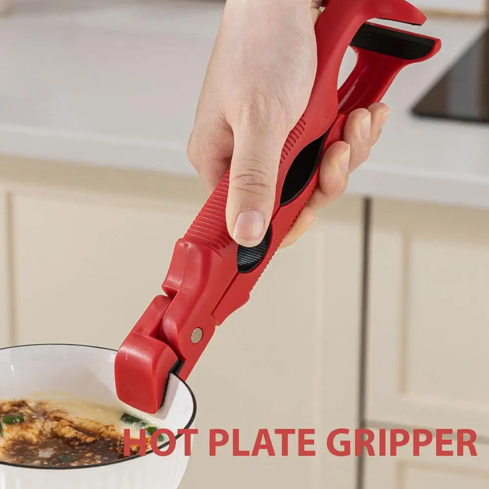 3 في 1 حامل سيليكون عدم الانزلاق مكافحة السمط كليب القابض متعددة الوظائف وعاء المطبخ كليب وعاء كليب أدوات المطبخ دائم #5