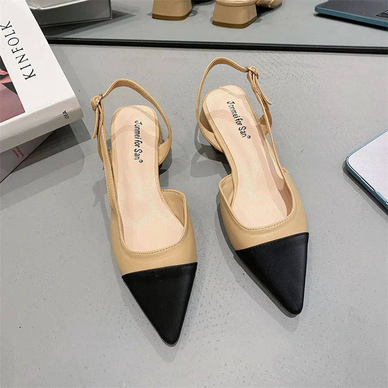 Clear Heels Comfort Shoes for Women Chunky Sandals Espadrilles Platform 2022 Summer Block High Spring Multicolored Low Fashion R