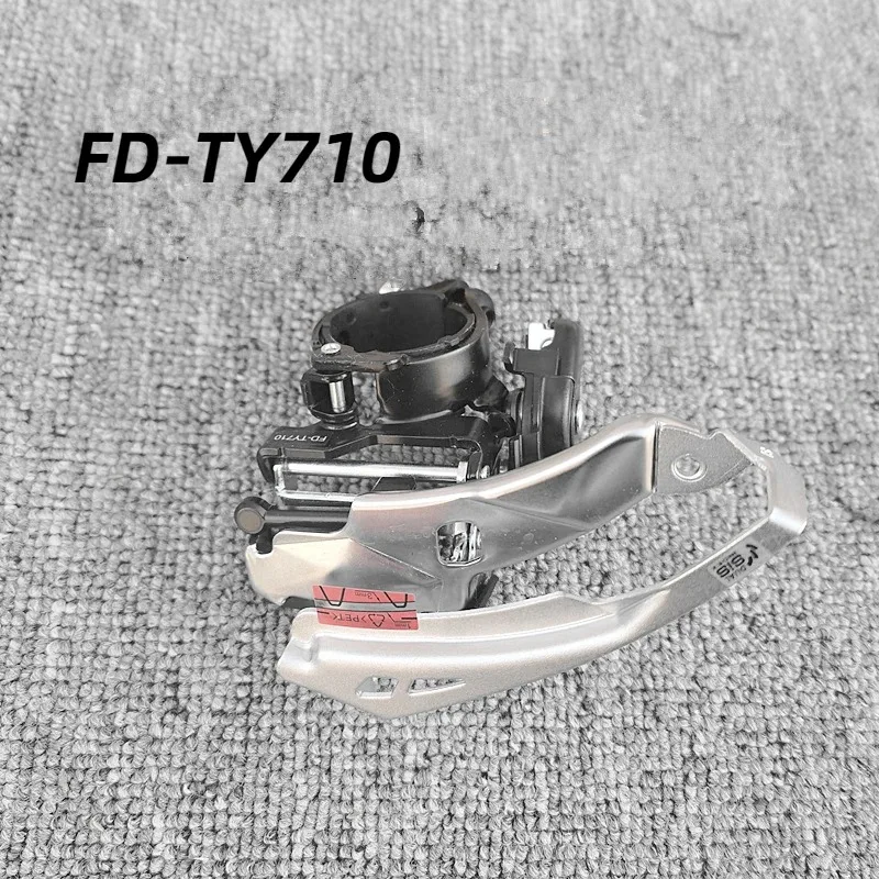 SHIMANO TOURNEY FD-TY710 MTB Front Derailleur 3x8 And 3x7 Speed TOP SWING Clamp Band Mount Original Parts