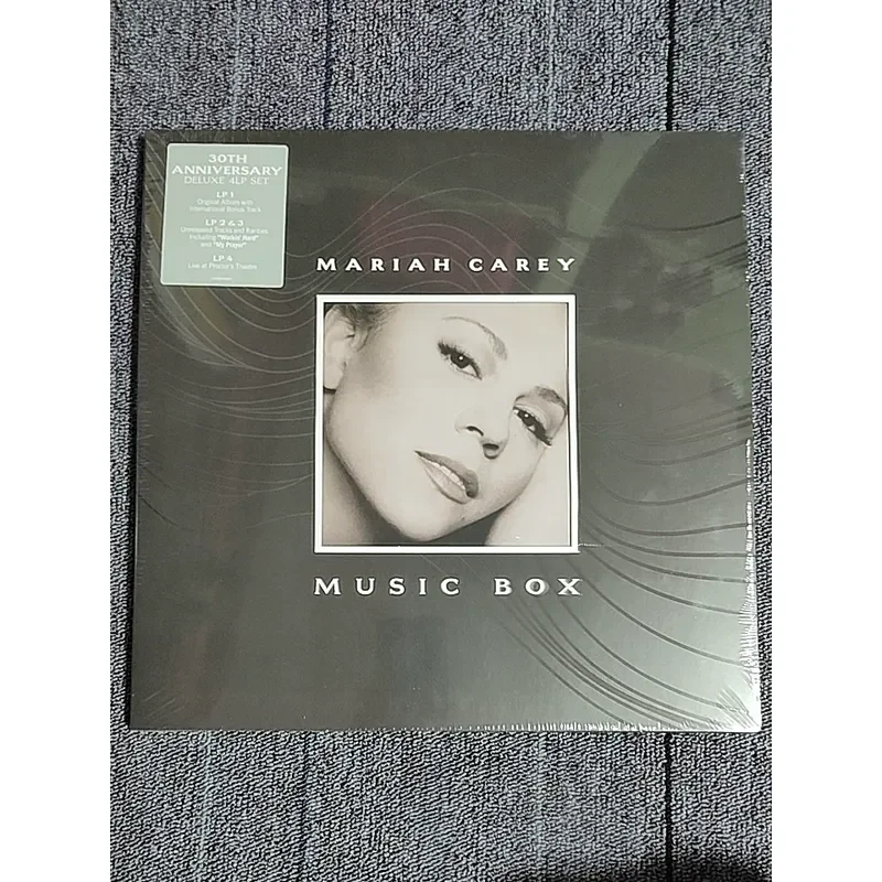 

Mariah Carey Music Box 30th Anniversary Vinyl Record 4LP for Mariah Carey