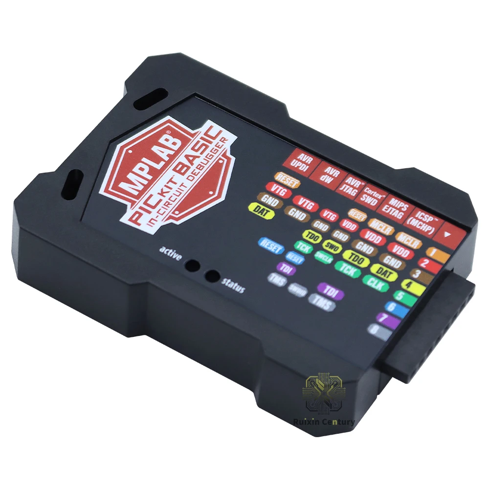 depurador-en-circuito-for-microchip-mplab-pickit-basic-pic-avr-pg164110-usb-c-300mhz-cortex-m7-8-pin-swd-jtag-tarjeta-original