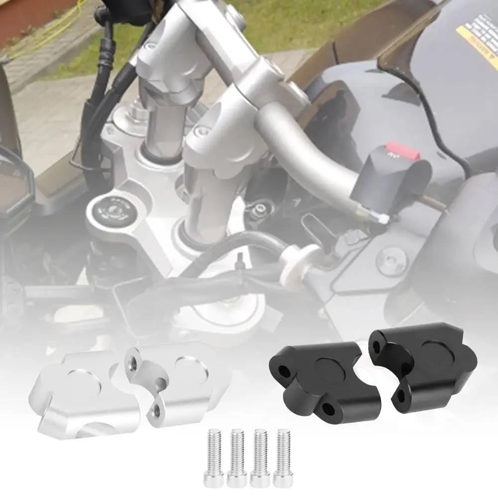 22mm Universal Motorcycle Handle  Riser Handlebar Clamp Back Move Mount Adapter Handlebar Riser Mount Handlebar Riser Clamp