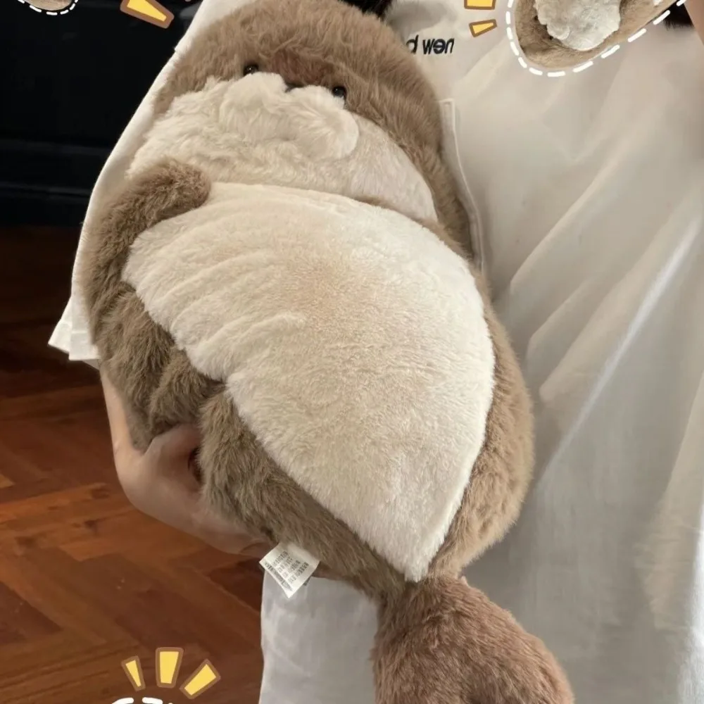 Grand oreiller en peluche paresseux Kanter pour la maison, oreiller en peluche doux pour la mer, coussin de couchage animal pour enfants, garçons et bébé