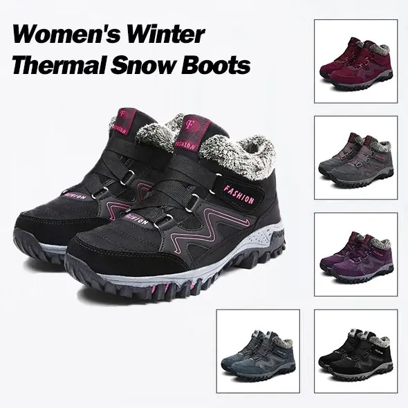 Bottes de neige chaudes pour hommes et femmes, chaussures d'hiver résistantes au froid, neuves, 2023