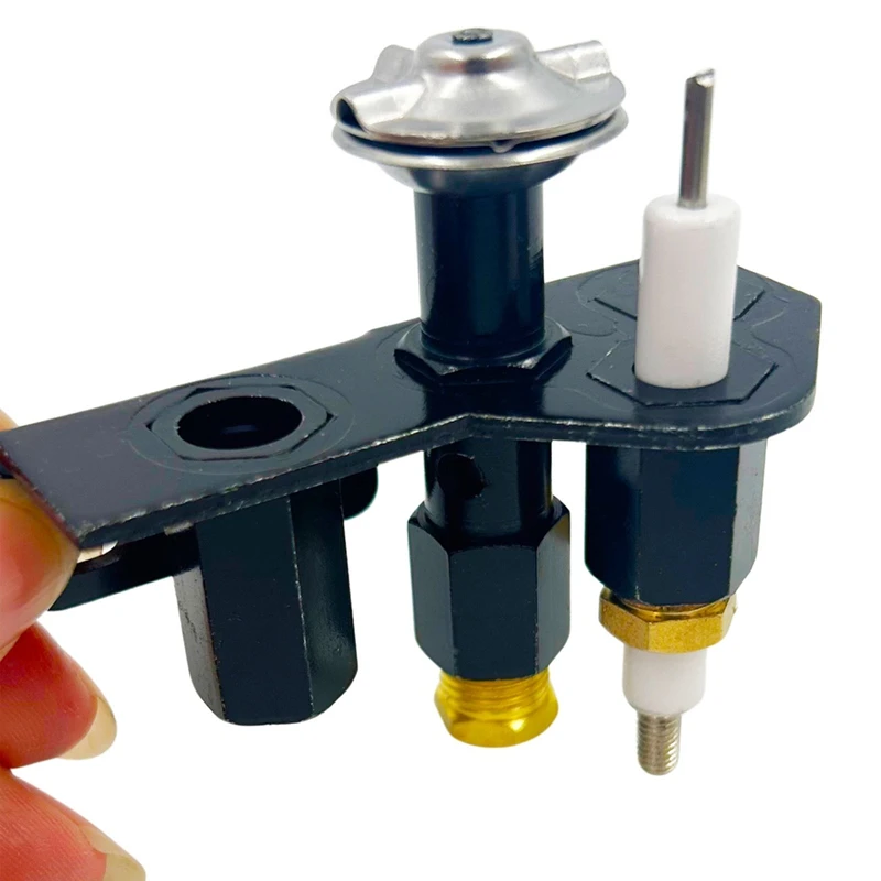 Stove Accessories Natural Gas Ignition Bracket Accessories Pilot Trident Ignition Head with Ignition Needle