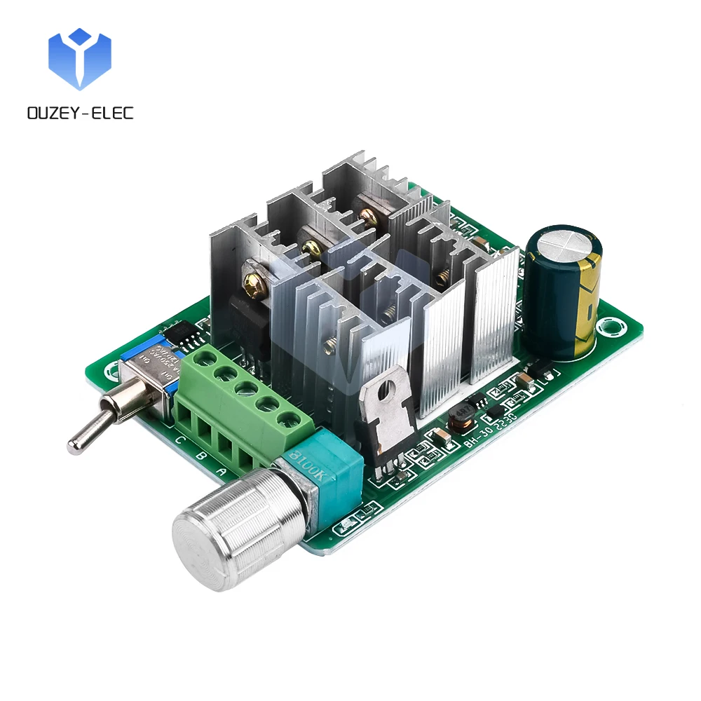 DC5-36V 15A BLDC 3-Phase Brushless Motor Speed Controller Brushless ESC Powerful Motor Drive Controller Forward & Reverse