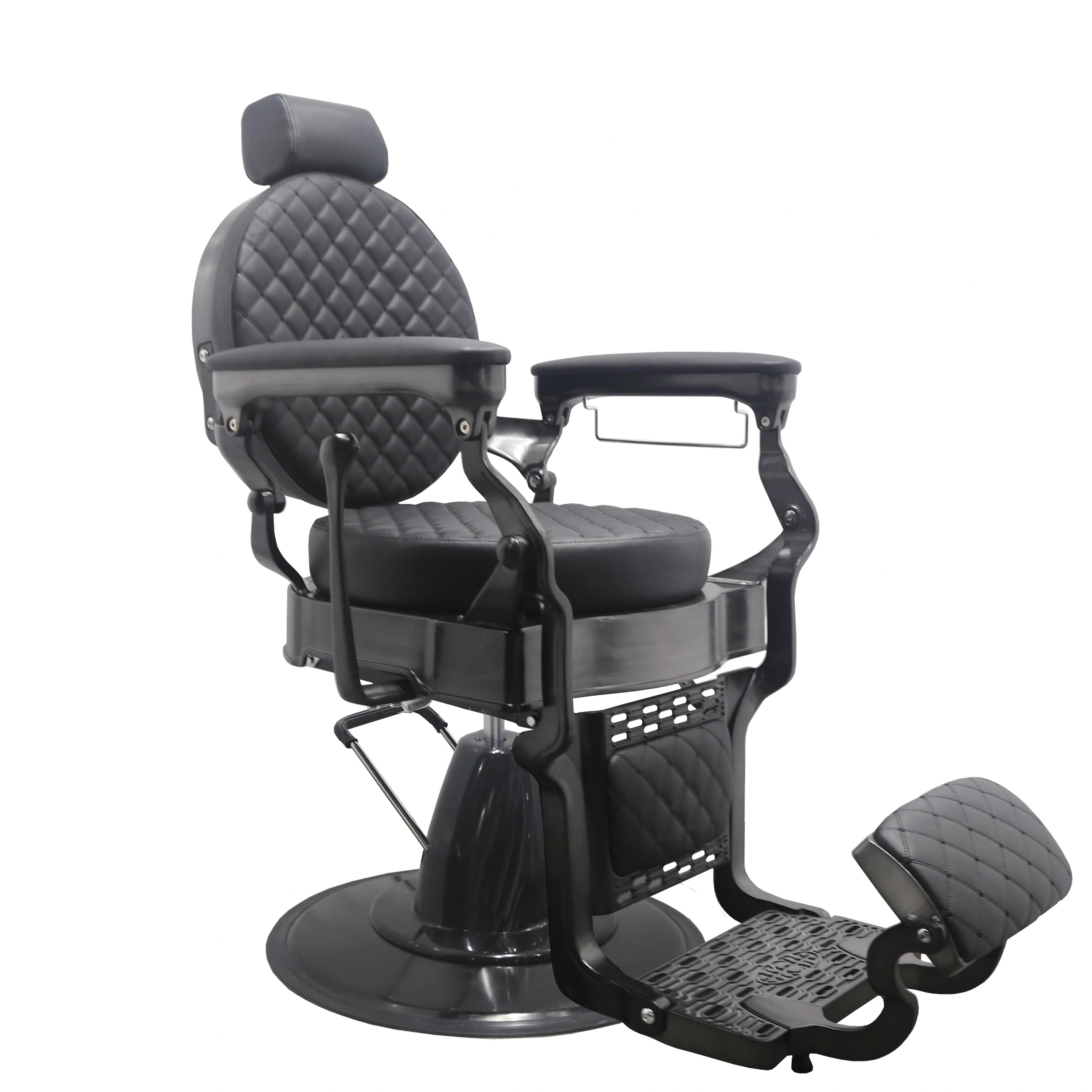 

Meitao Cheap Classic Vintage Professional Heavy Duty Hydraulic Pump Black Hair Salon Furniture Barber Chair