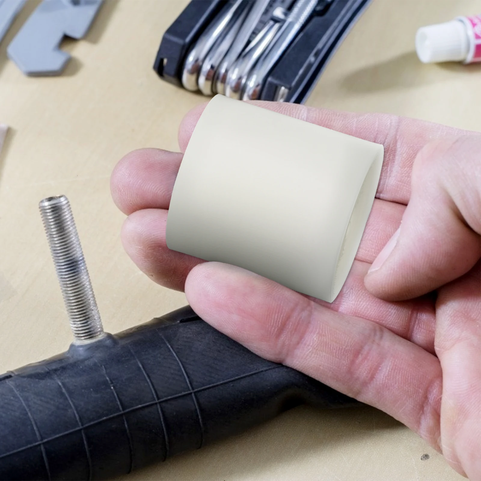 

2 Rolls Vacuum Anti-puncture Tire Pad Tires Bicycle Liner Proof Pvc Bike Accessories