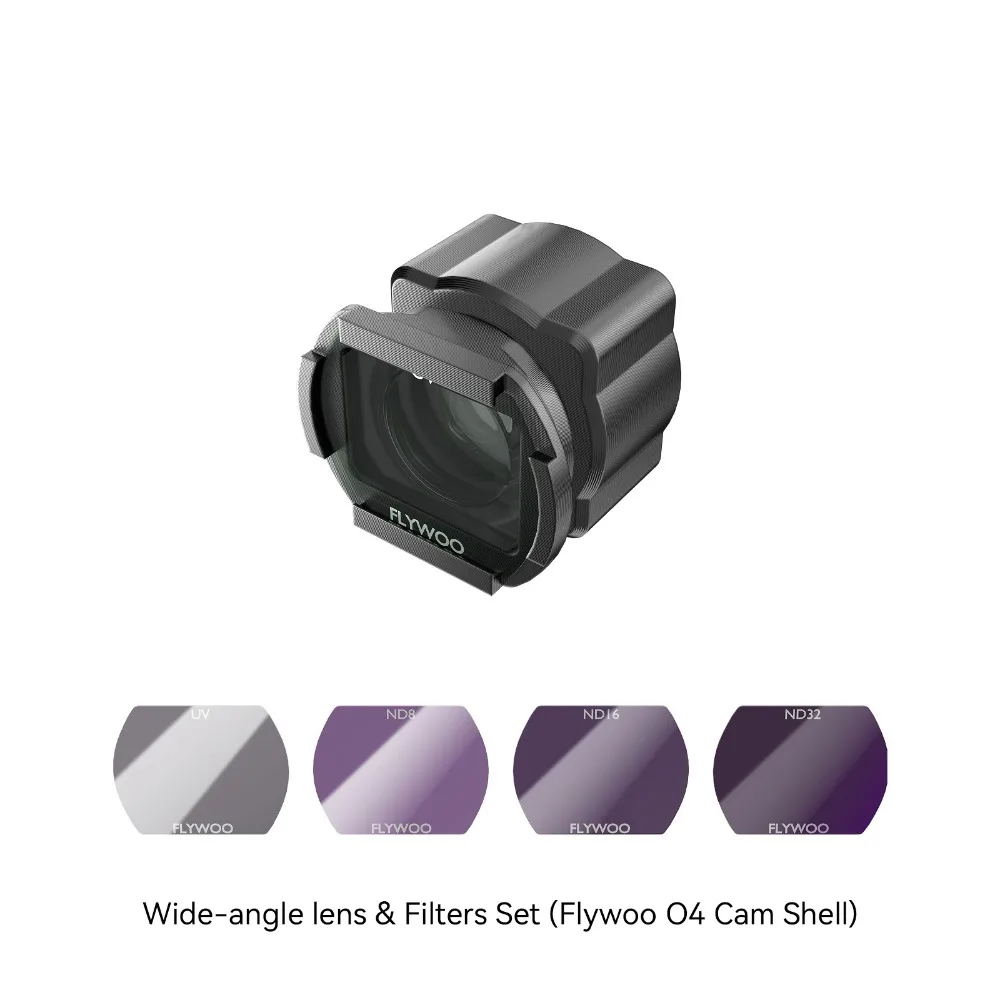 Flywoo DJI O4 Lite groothoeklens met 155 °   Gezichtsveld en 0,3 g ND-filter voor FPV Drone DIY-onderdelenaccessoires RC