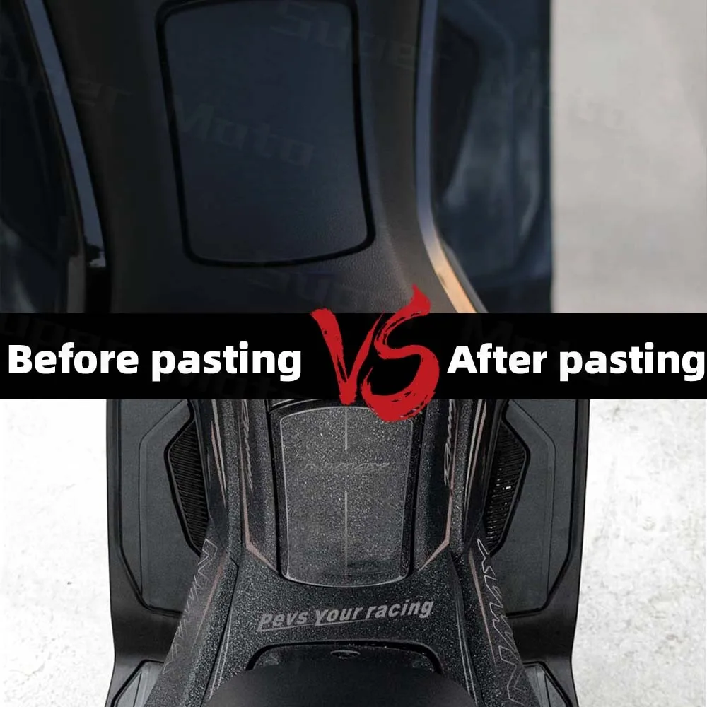 For NMAX 155 nmax 155 n-max 155 2020-2025 Thick Frosted Fuel Tank Pad Sticker Motorcycle Accessories Protector Tank Decals