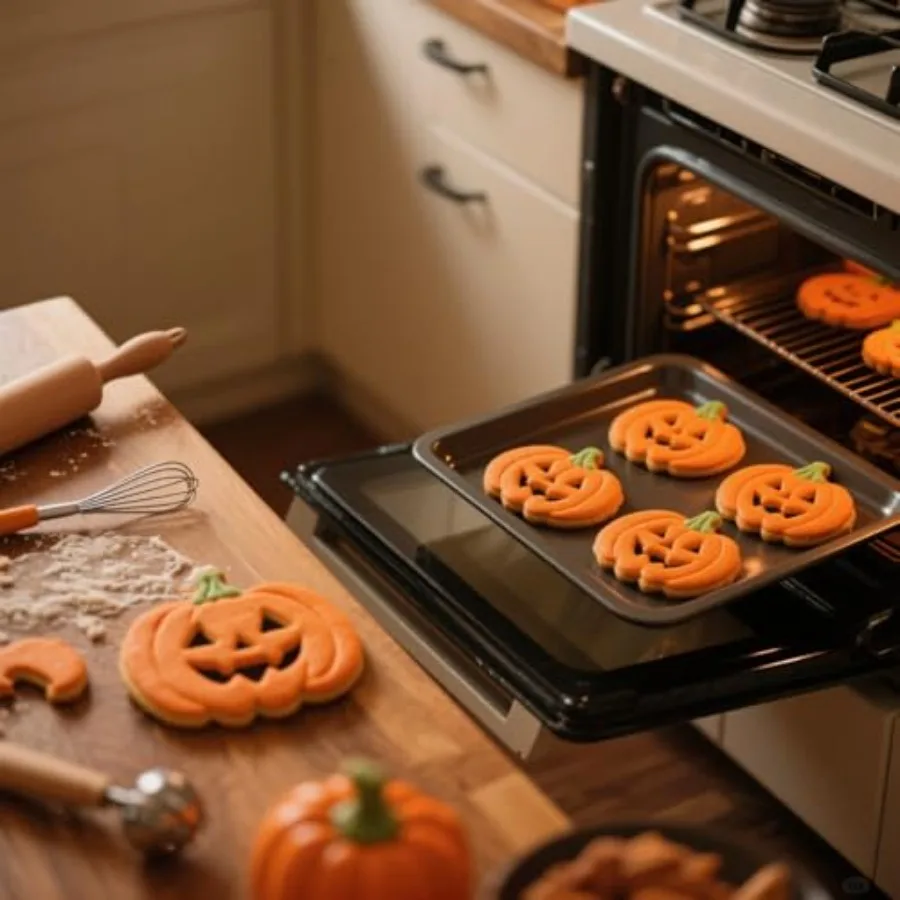 هالوين كوكي القواطع مجموعة 10 قطعة شبح الخفافيش اليقطين قبعة الساحرة القط الجمجمة العنكبوت شبكة التابوت شواهد القبور الأشكال المقاوم للصدأ St