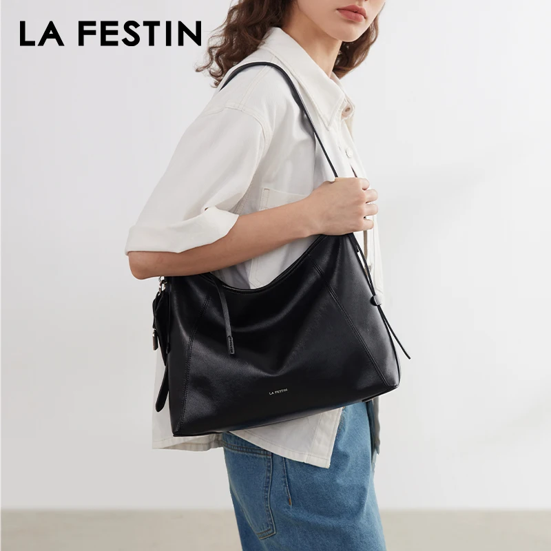 LA FESTIN Original 2024 New Tote Bags Women\'s bag Large Capacity Handbag Luxury Designer Shoulder Bag Beach Bag Summer