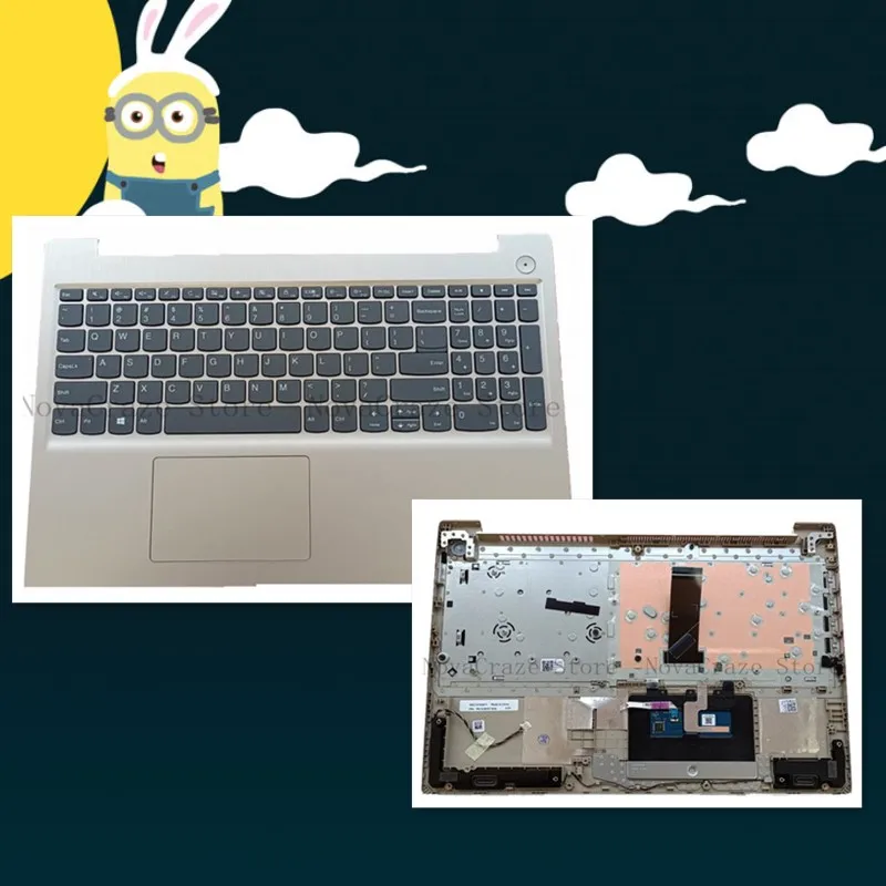 

New For Ideapad 3-15IIL05 3-15ITL05 Palmrest Upper Case Keyboard Bezel 5CB0X57656 5CB1D03627 AP1JV000660