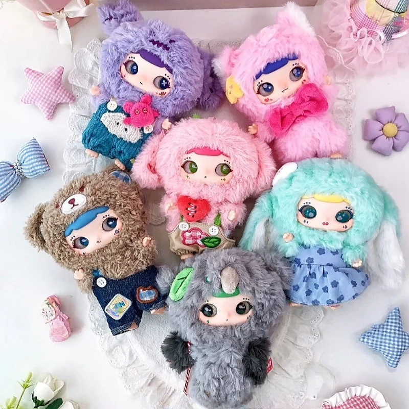

New Wiwi Forest Inner World Series Blind Box Cute Vinyl Plush Doll Backpack Pendant Decor Trendy Toy Surprise Girls Kids Gift