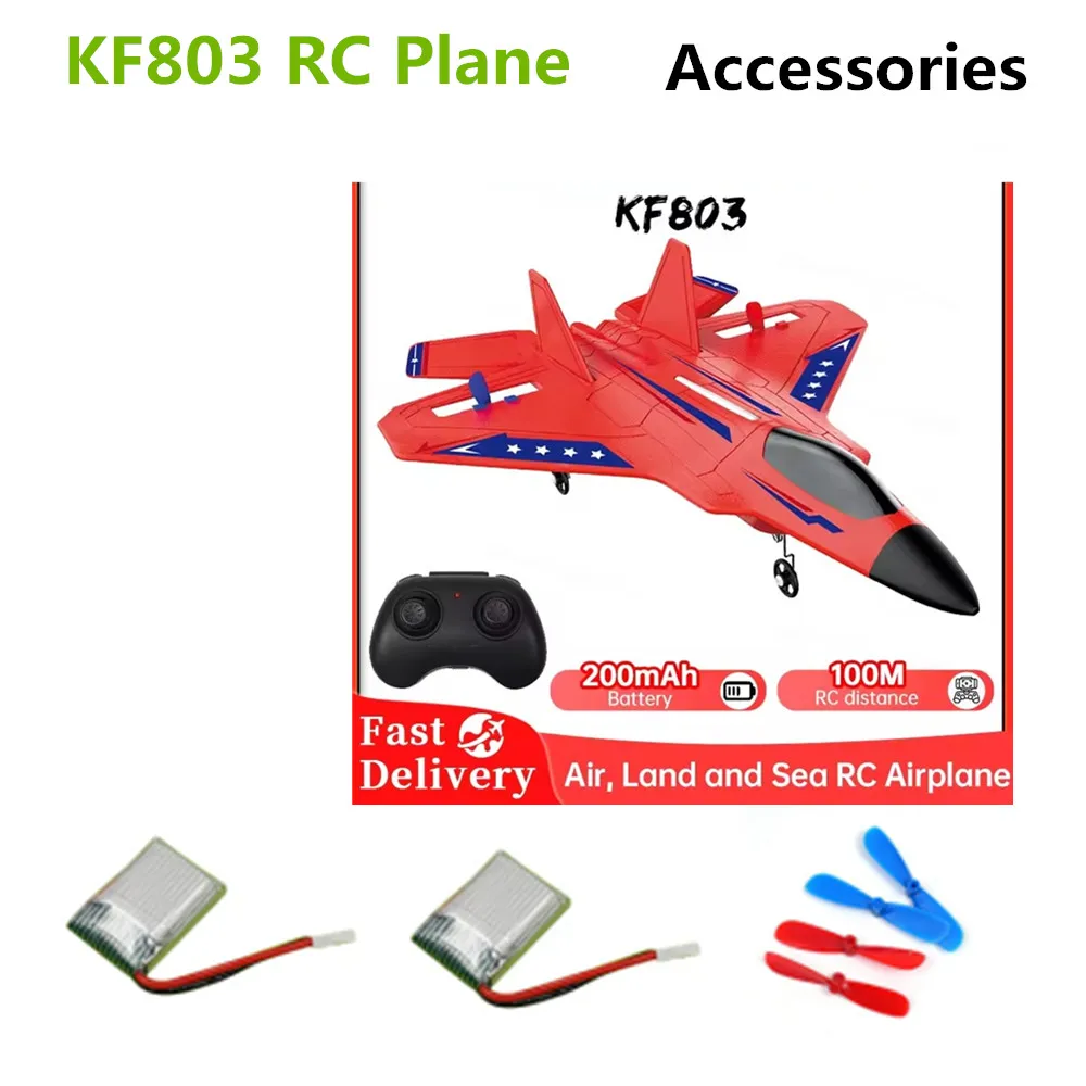 KF803 Accessori batteria 3.7v 280mAh KF803 Cavo USB aereo RC KF803S Parti della pala dell'elica