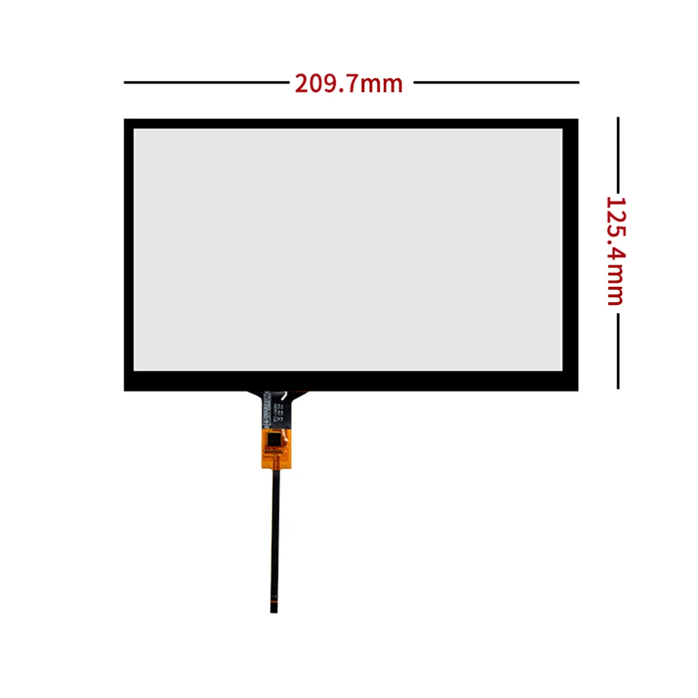 

New for 9 inch 210X125mm 210*125mm Capacitive Touch External Screen Plug and Play