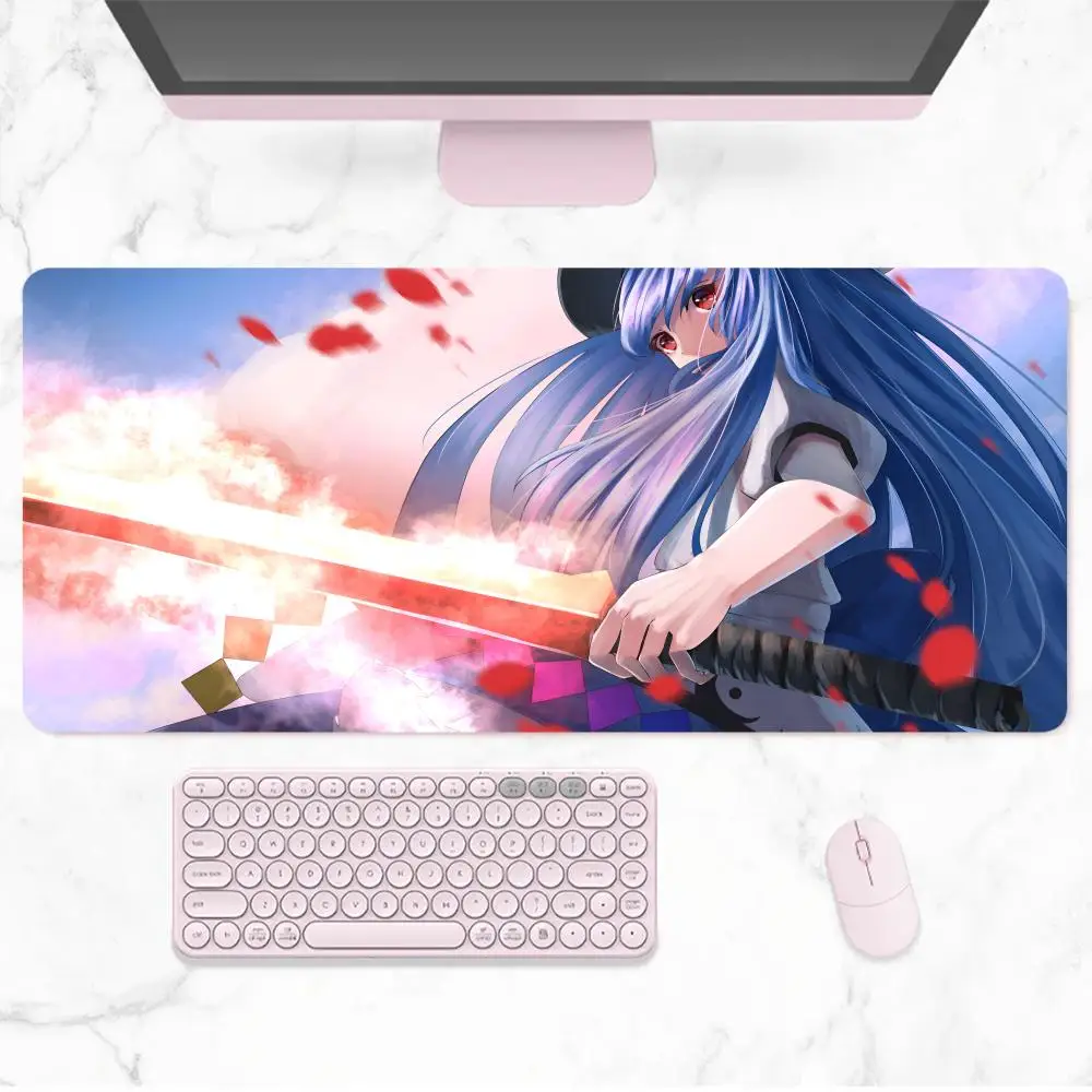 Anime T-Tenshi Girls Mouse Pad Anime Game Mouse Pad Computer Desk Pad Office Carpet Laptop Mouse Pad