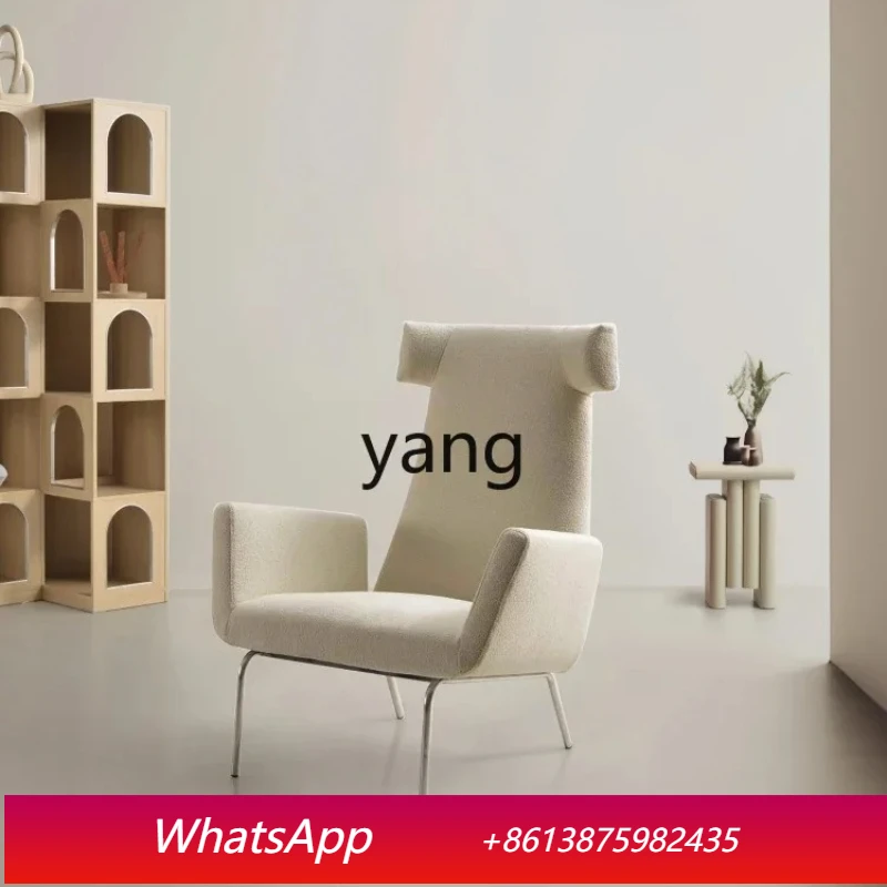 

Кресло для отдыха LTT в простом стиле, средневековое, с высокой спинкой, тканевое, для балкона, удобное, одноместное, для гостиной