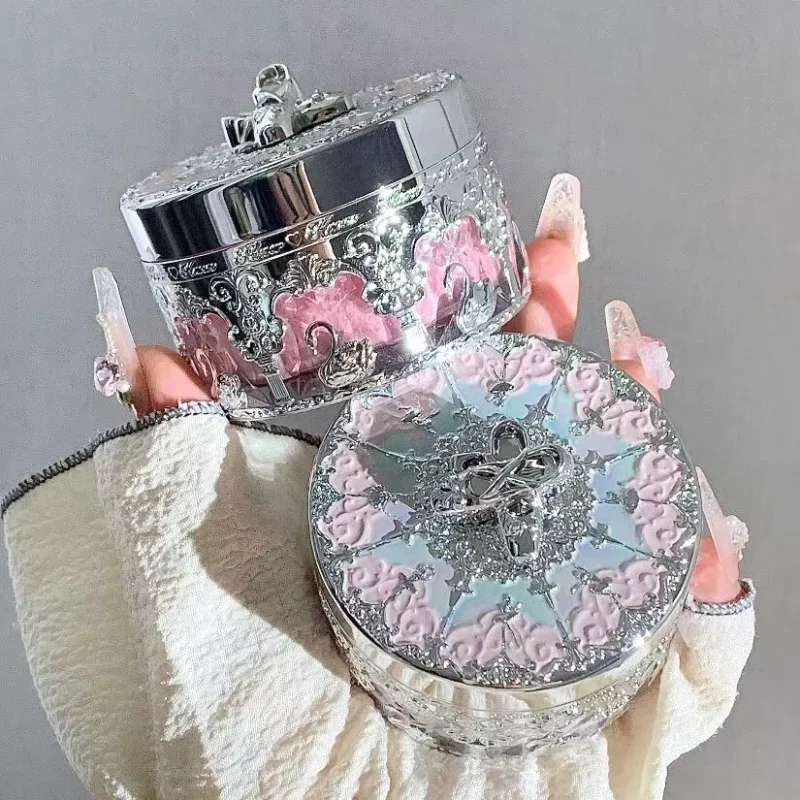 poudre-libre-flower-knows-swan-ballet-controle-du-sebum-longue-tenue-fini-mat-resistante-a-l'eau-et-a-la-transpiration-maquillage-visage-coreen-de-luxe