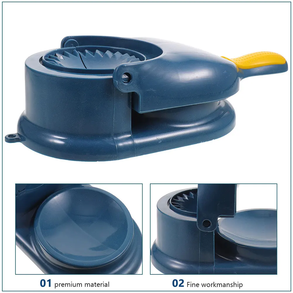 

2Pcs Dumpling Presser Smooth Surface Double End Dumpling Maker Ergonomic Handle Kitchen Dough Press Tool Dough Pressing Tool