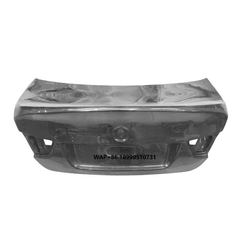 

CSL Style Carbon Fiber Rear Bumper Trunk Cover for E90 3 Series 2009-2012 Carbon Fiber Rear Trunk Cover