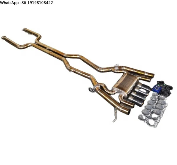 Hot Sale 304 Stainless Steel or Titanium Alloy Exhaust System for BMW M2 G87 Exhaust Pipe