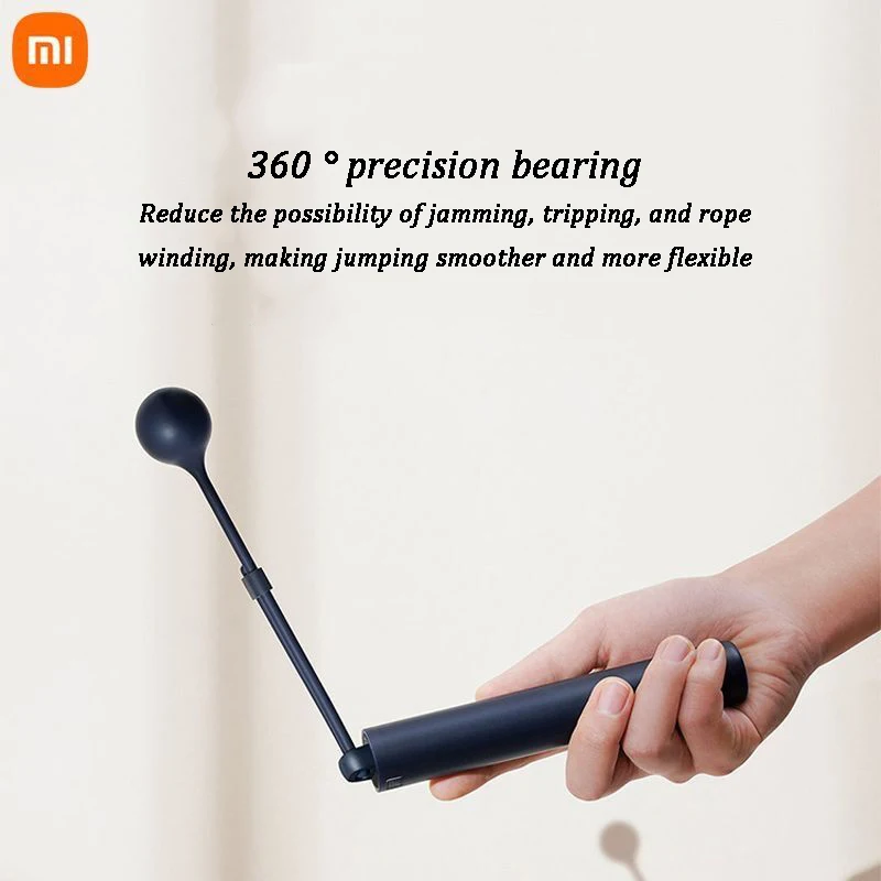 Imagem -03 - Xiaomi-mijia Smart Training Rope Jumping App Registro de Dados Carregamento tipo c Ajustável Resistente ao Desgaste Profissional