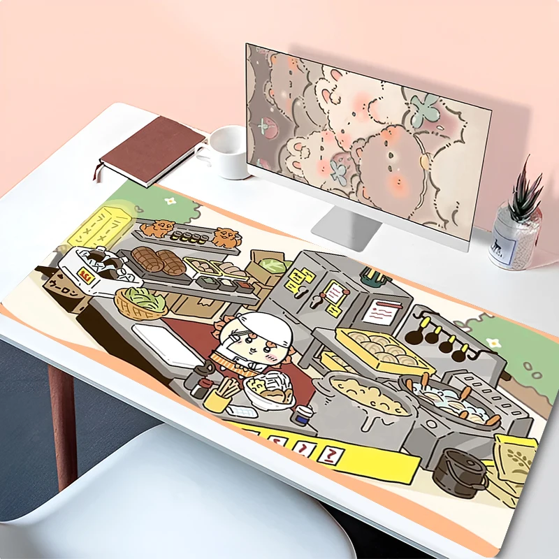 

Mousepad Computer New Mouse Pads Kawaii Keyboard Pad C-chiikawa Cute Mouse Mat Gamer Soft Office PC Carpet Table Mat Desktop Mat